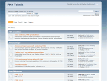 Tablet Screenshot of fmk-teknik.dk